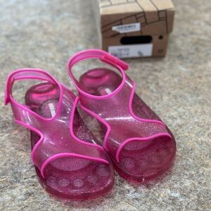 New Mini Melissa Aqua Sandals
